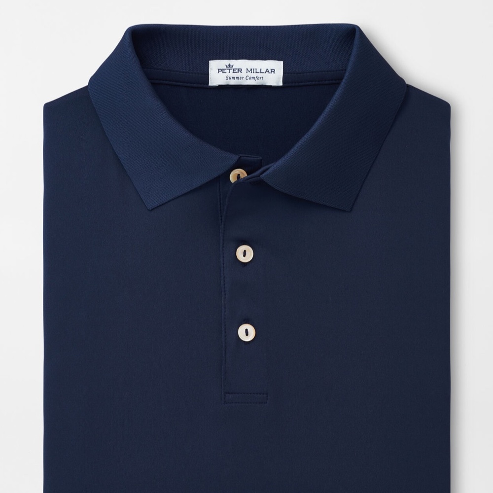 Peter Millar XL Solid Performance Polo Navy